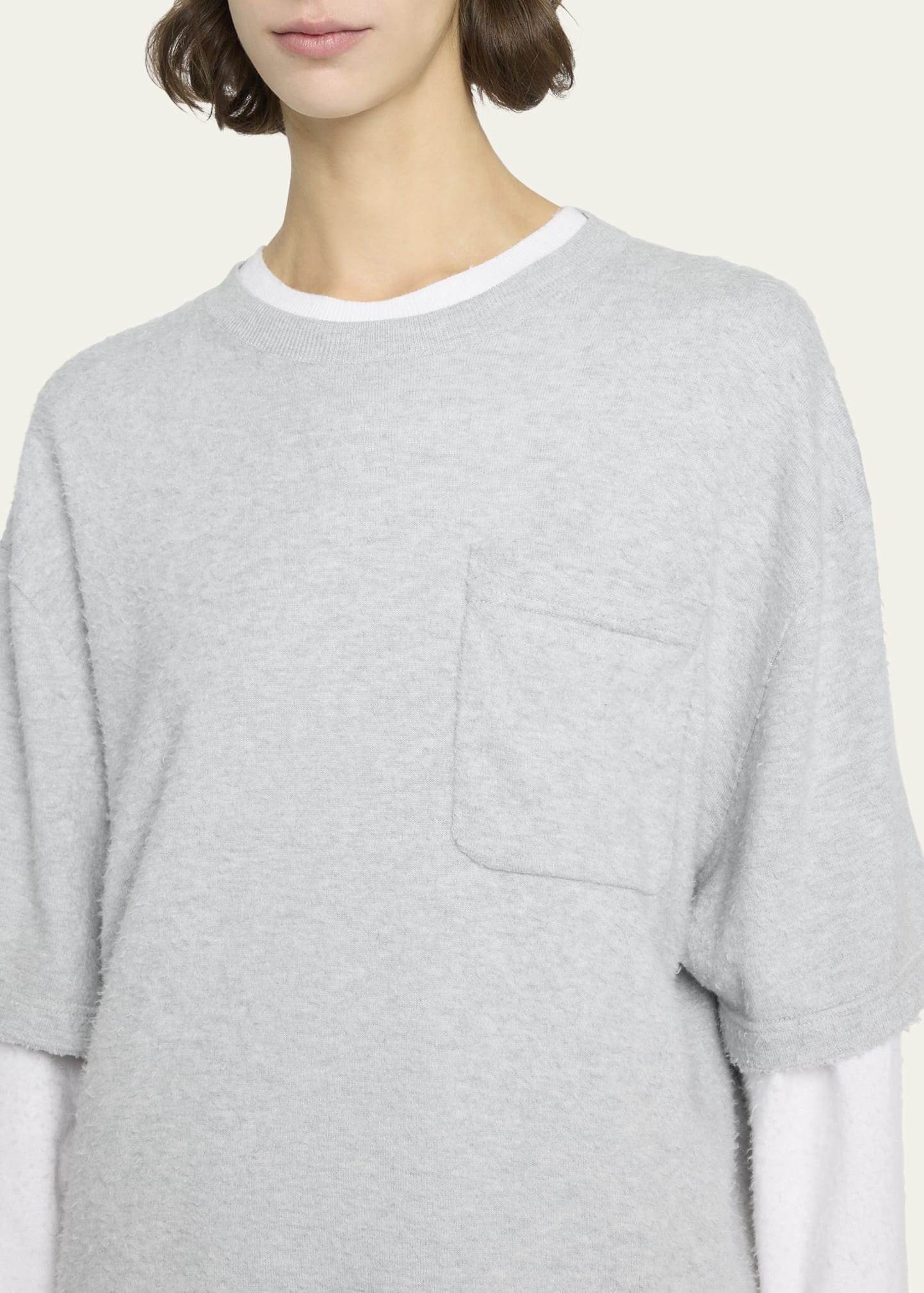 Kaddy Textured Short-Sleeve T-Shirt - 5