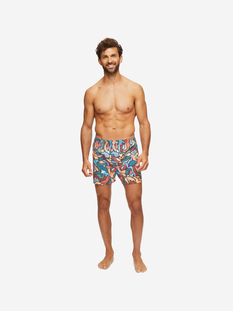 Men's Classic Fit Boxers Ledbury 61 Cotton Batiste Multi - 4
