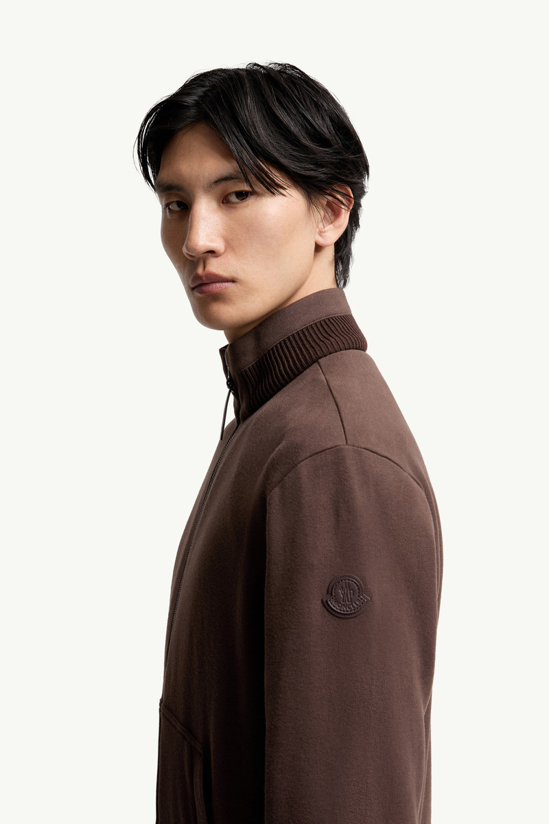 Cotton & Cashmere Zip-Up Sweatshirt 4