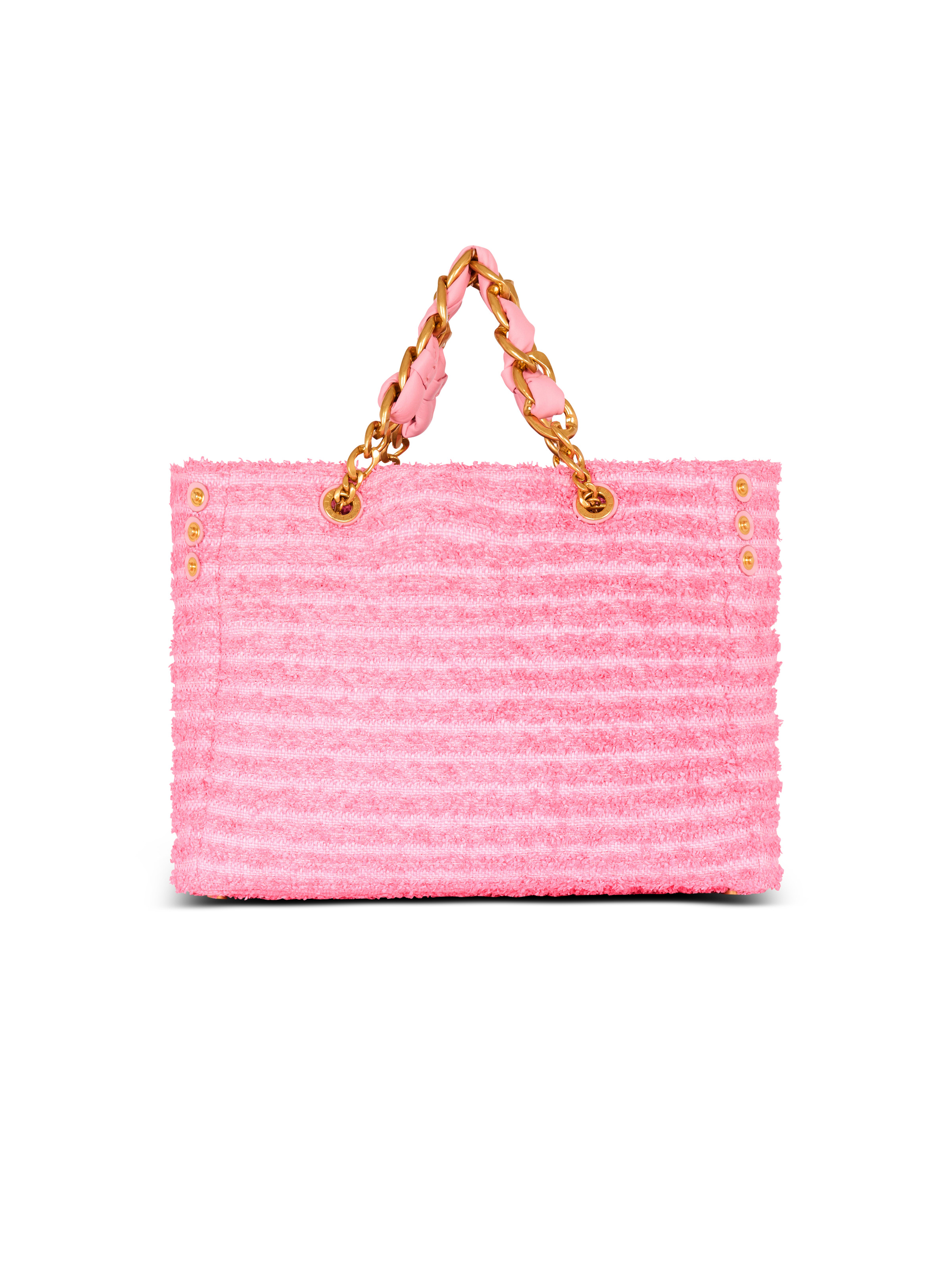 1945 Soft tote in tweed-effect raffia - 4
