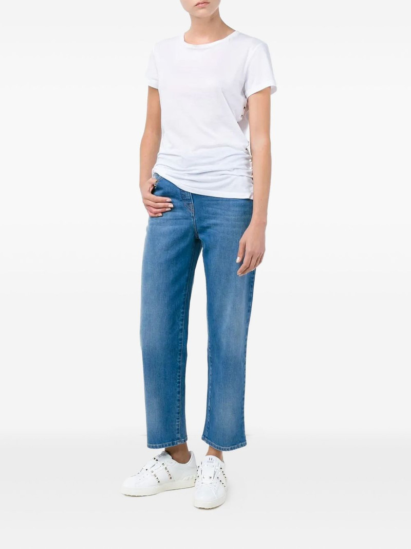 Valentino Rockstud cropped jeans outlook