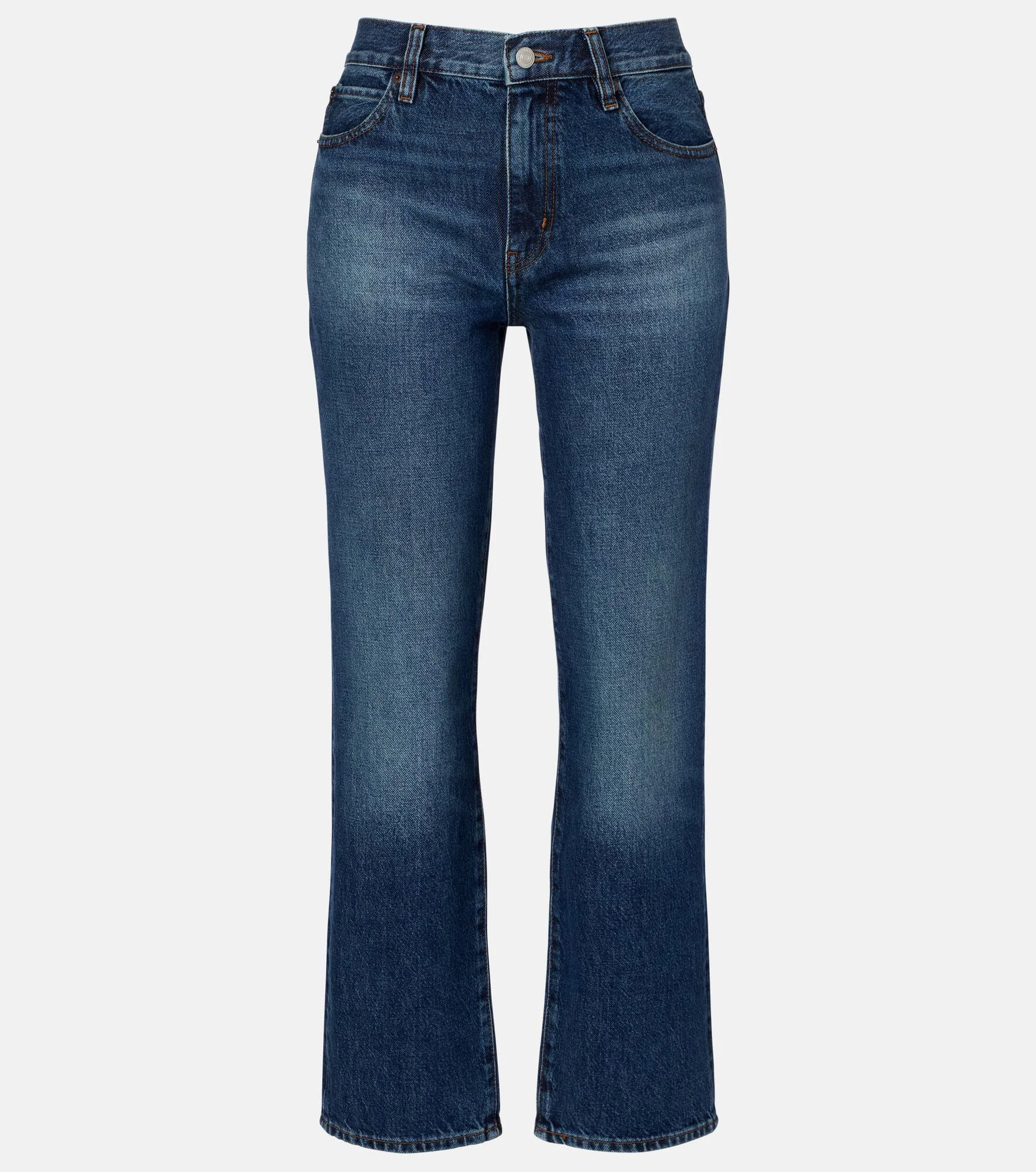 Hang high-rise straight jeans - 1