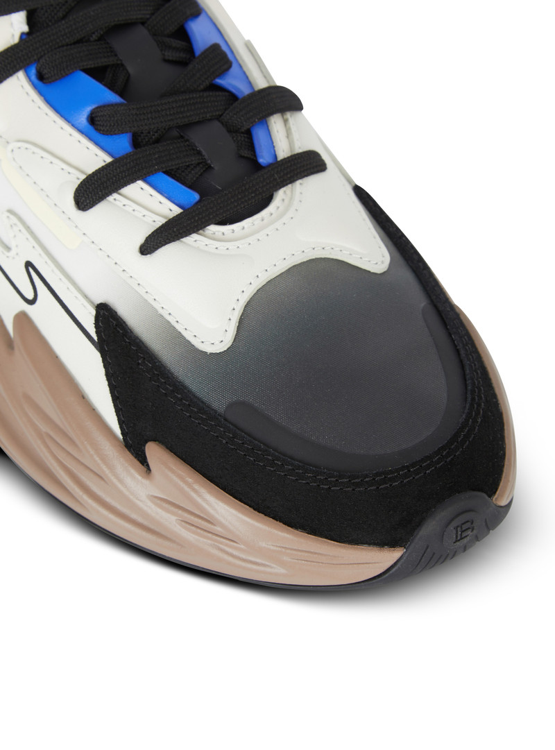 Balmain Run-Row leather sneakers outlook