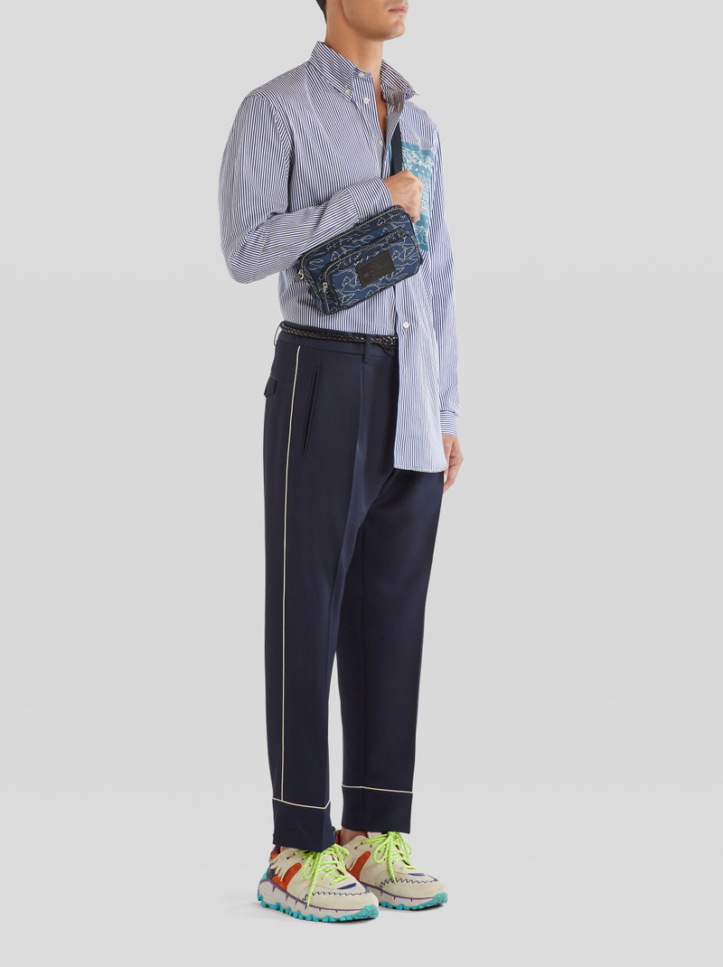 Etro PEGASO PRINT NYLON BELT BAG outlook