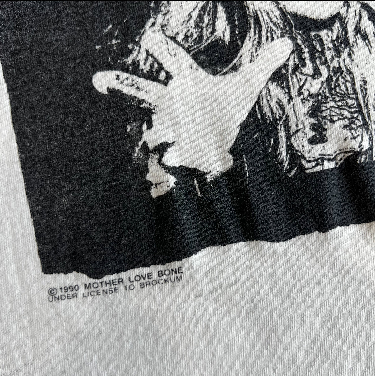 Final Blow - Vintage 90s Mother Love Bone "Half Ass" T-Shirt SZ XL - 3