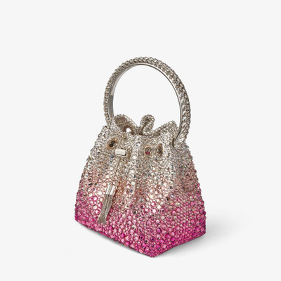JIMMY CHOO Bon Bon
Candy Pink and Silver Satin Bag with Swarovski Crystals outlook