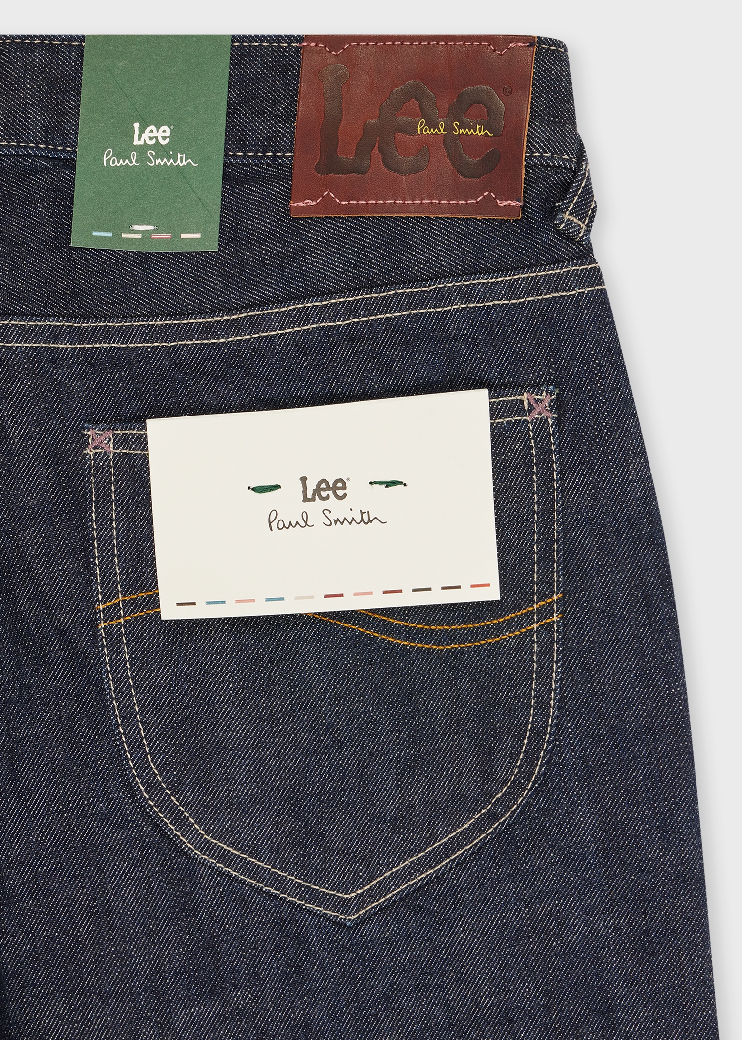 Paul Smith + Lee® Indigo Selvedge 101 Rider Jeans - 2