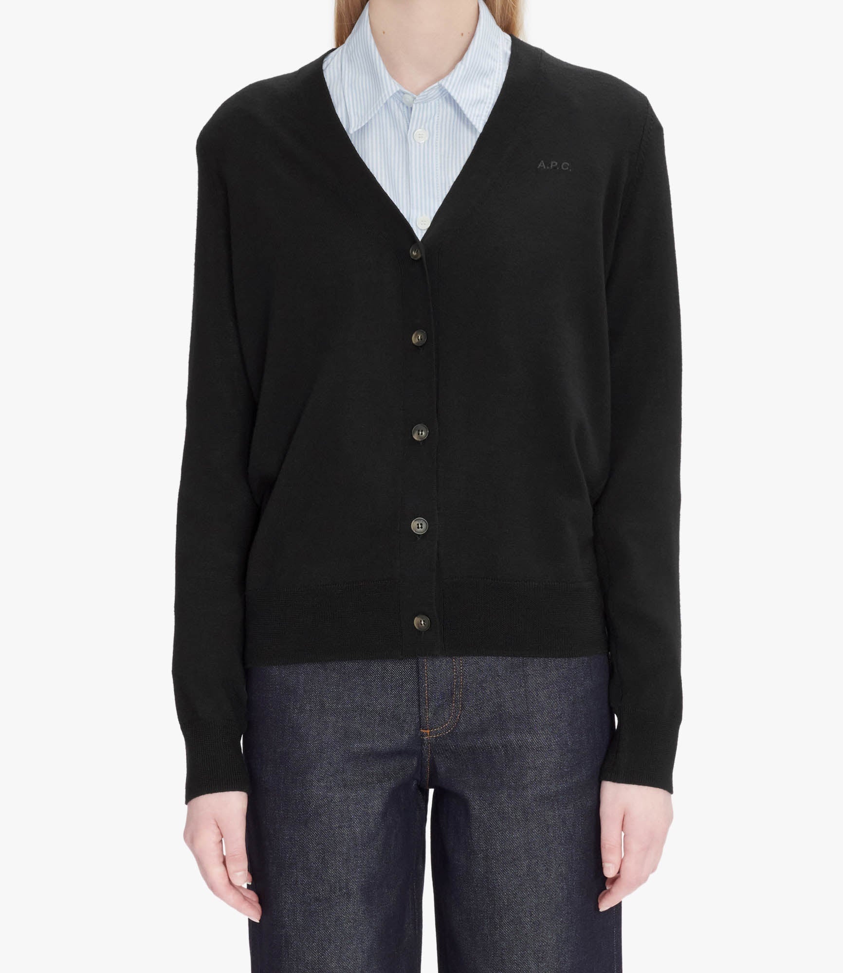 SALOMÉ LOGO CARDIGAN - 5