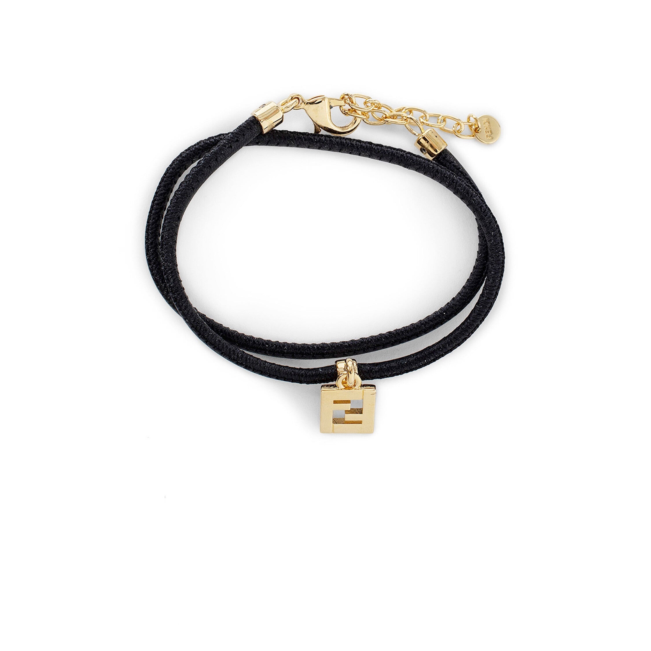 FENDI WOMAN BLACK BRACELETS - 3