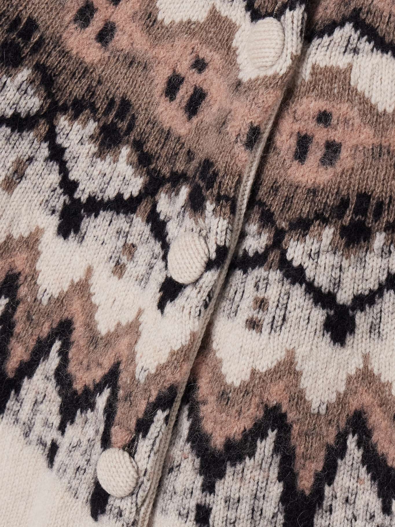 Barnum Fair Isle wool-blend cardigan - 4