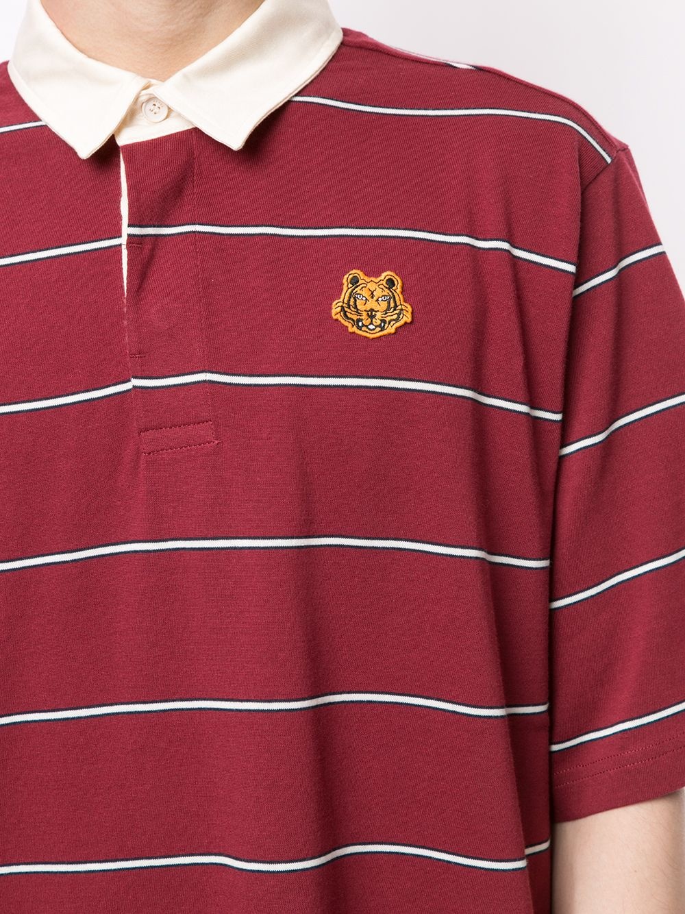 striped Tiger polo shirt - 5