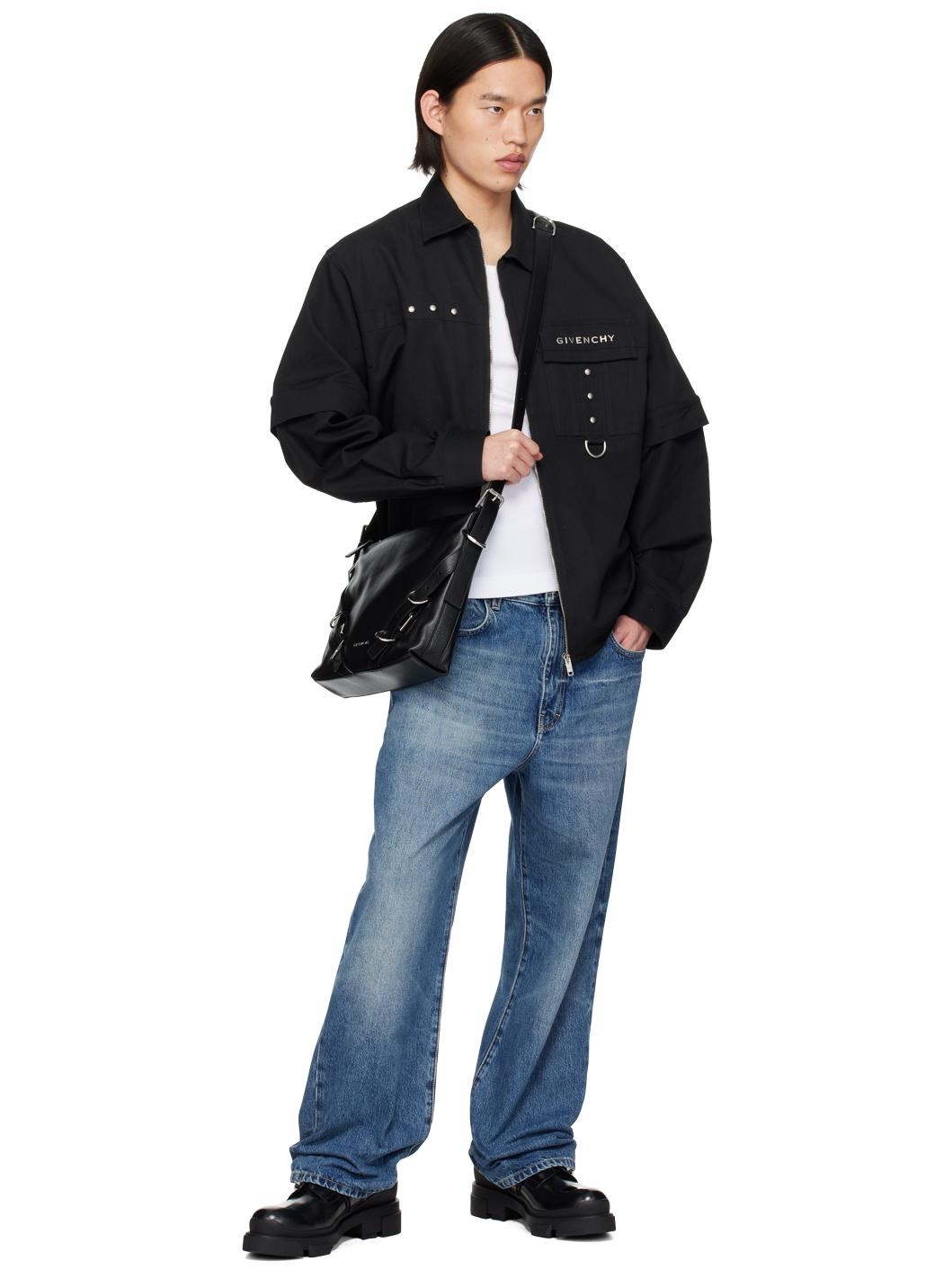 Black Voyou Crossbody Bag - 4