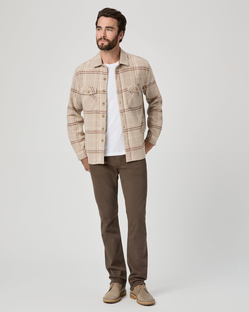 PAIGE Transcend Normandie 34" Straight Jean outlook