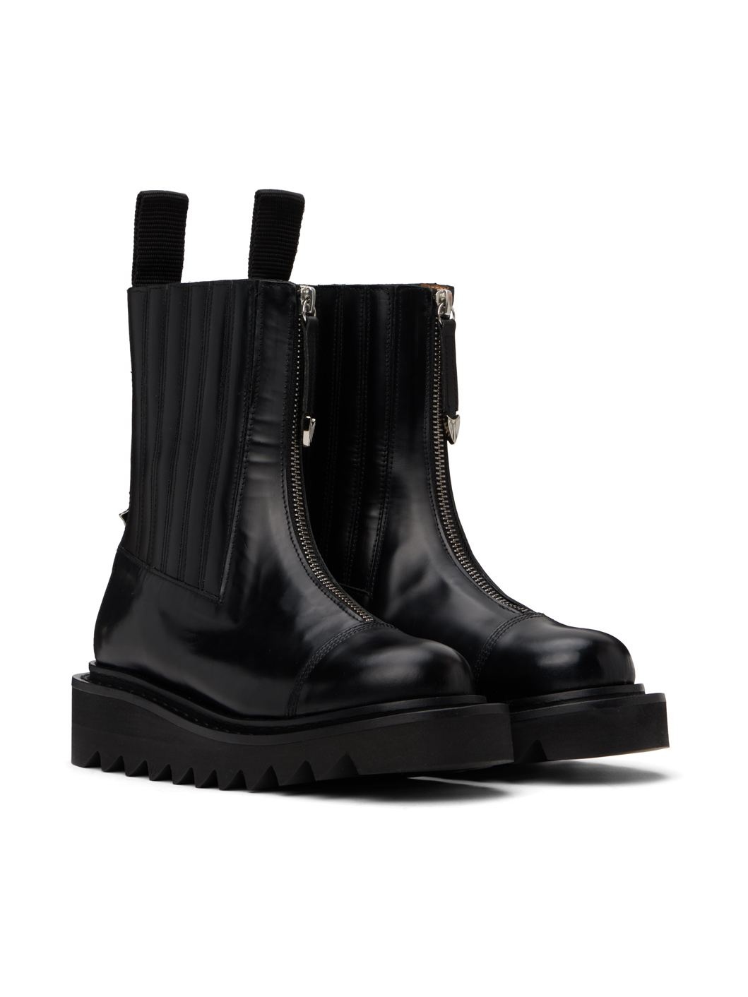 SSENSE Exclusive Black Chelsea Boots - 4