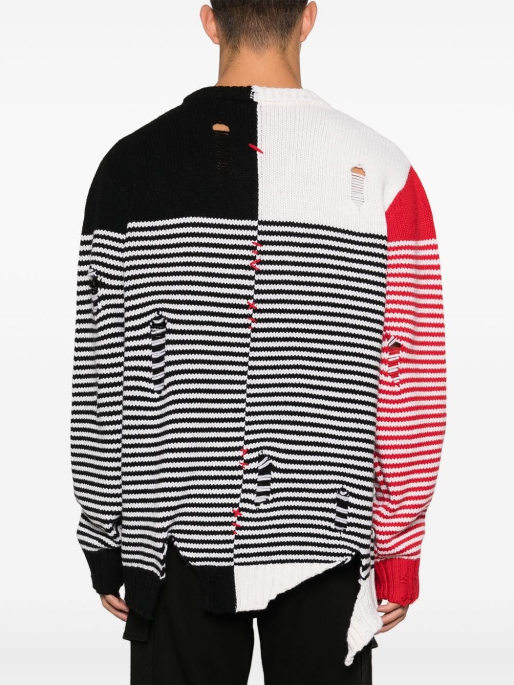 Mega Shred distressed jumper - 4
