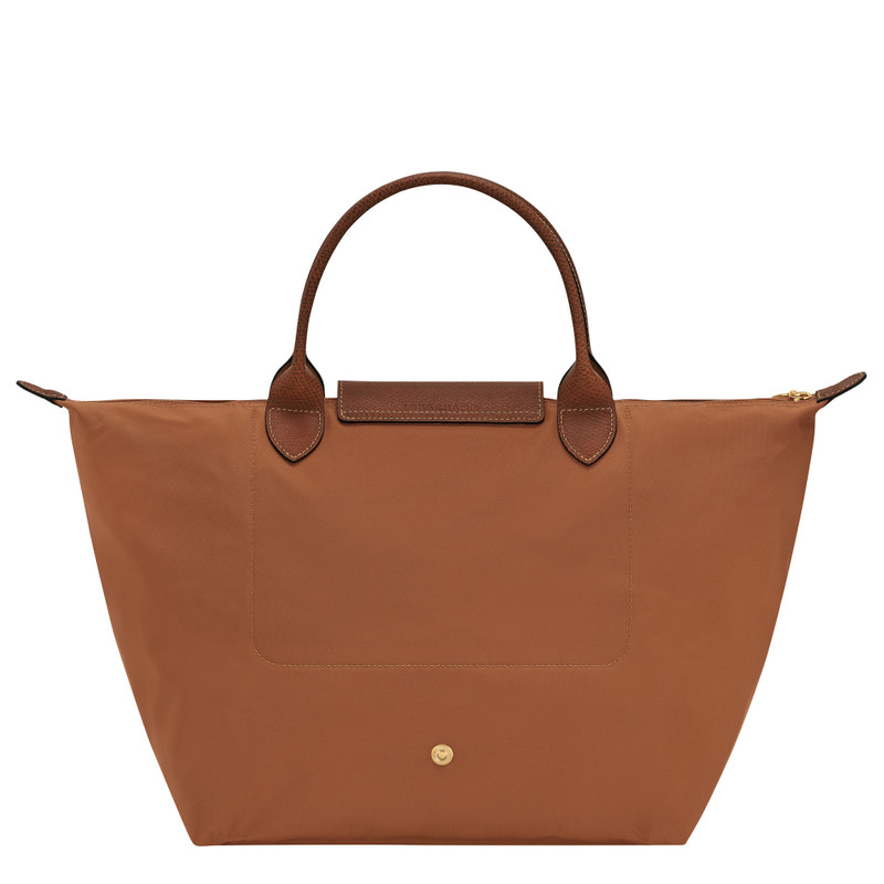 Le Pliage Original M Handbag Cognac - Recycled canvas 3