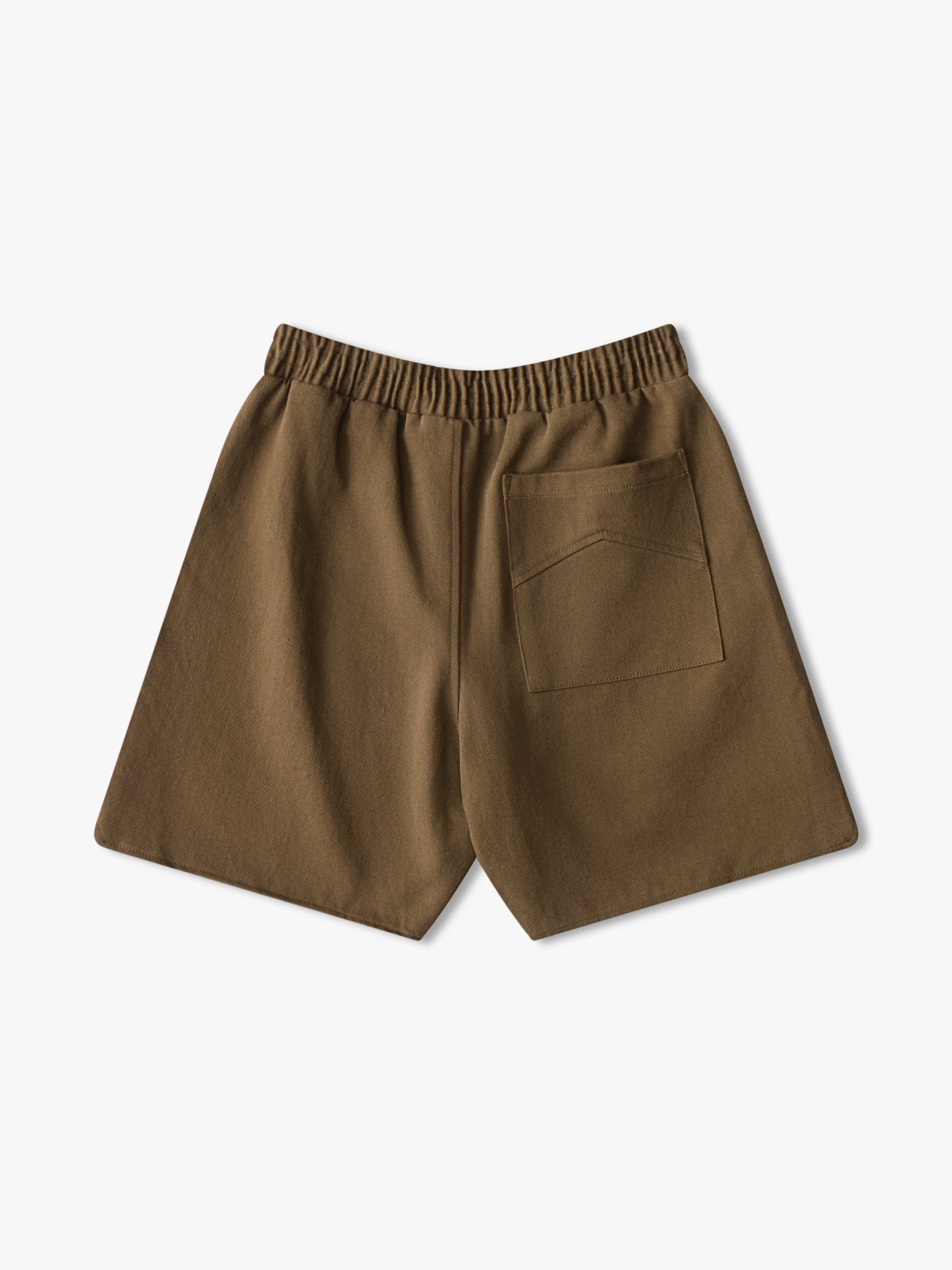 MILITARY TWILL EMBROIDERED LOGO SHORTS - 2
