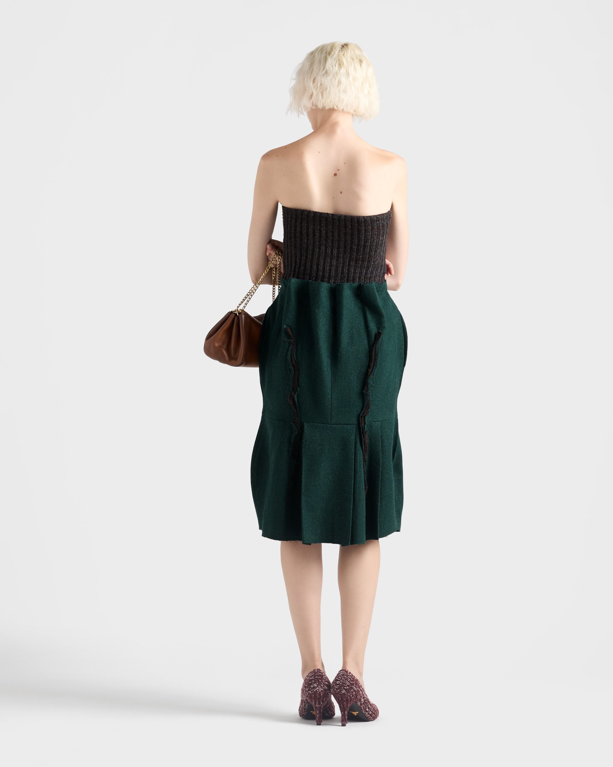 Shetland wool midi skirt - 5