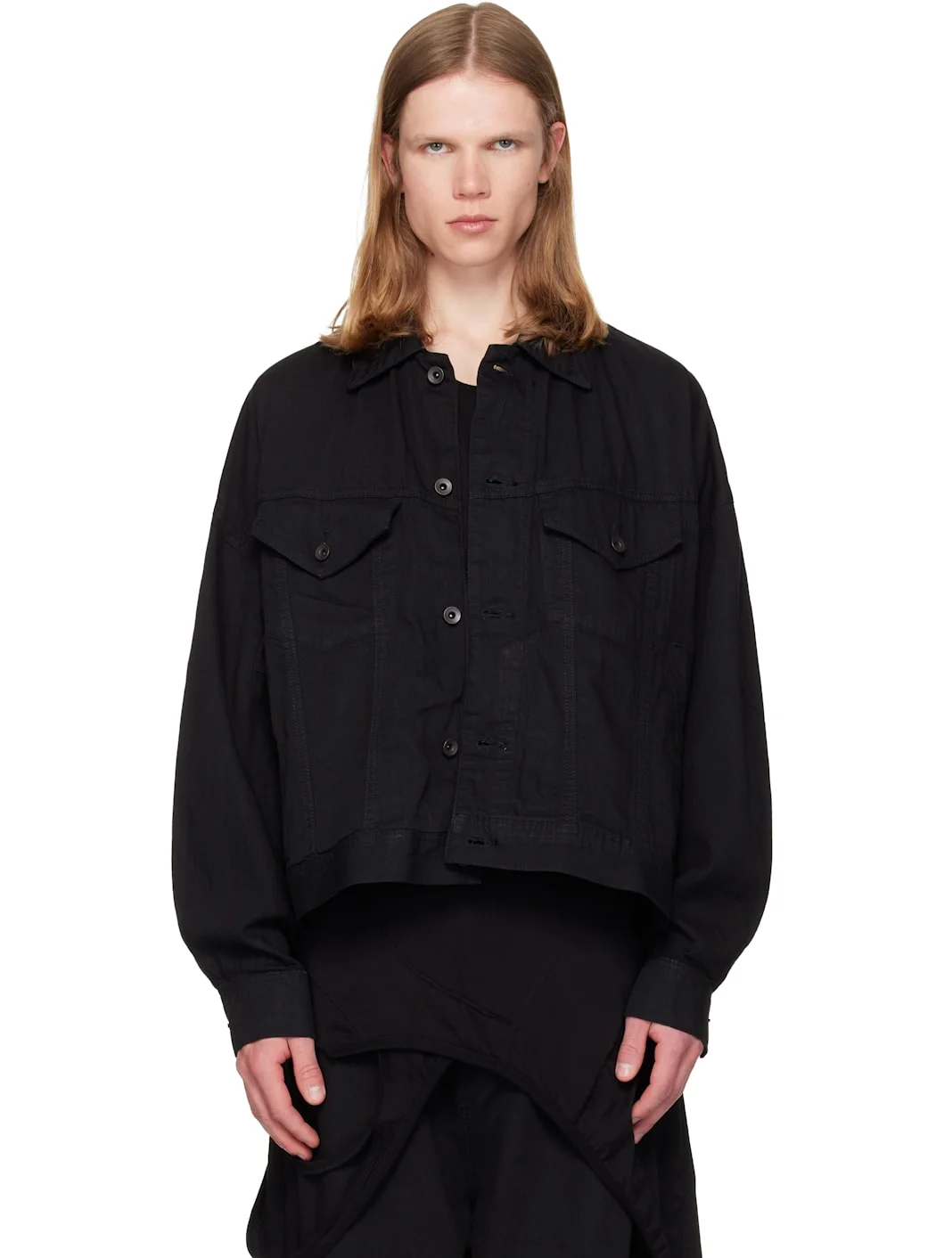 Black DK Denim Jacket - 1
