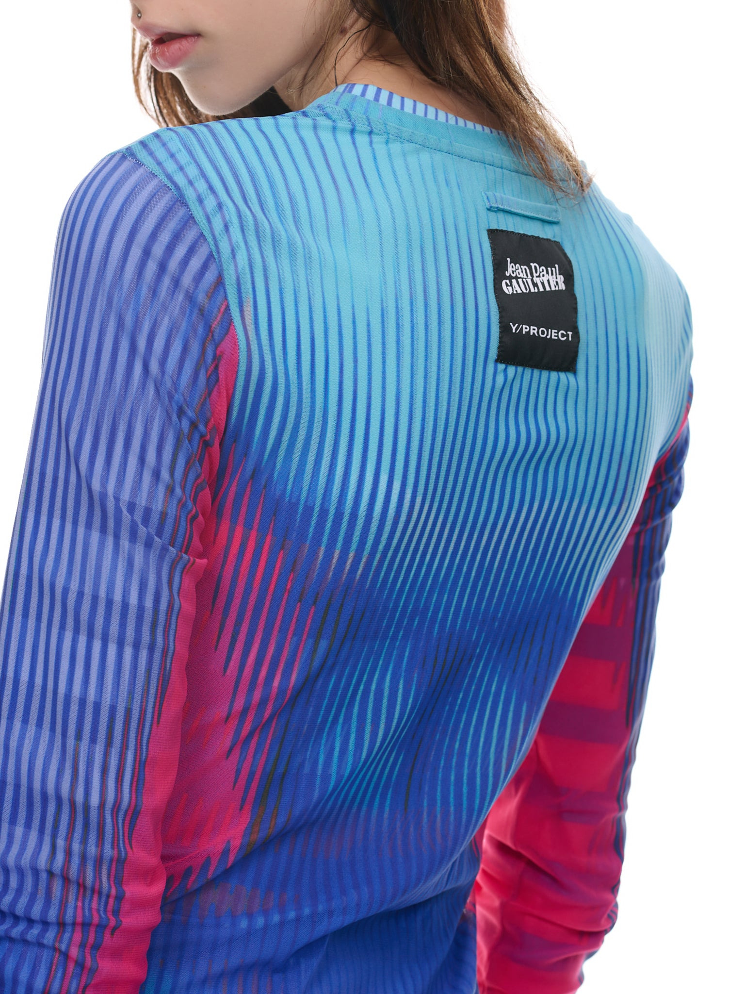 Pink & Blue Body Morph Dress - 5