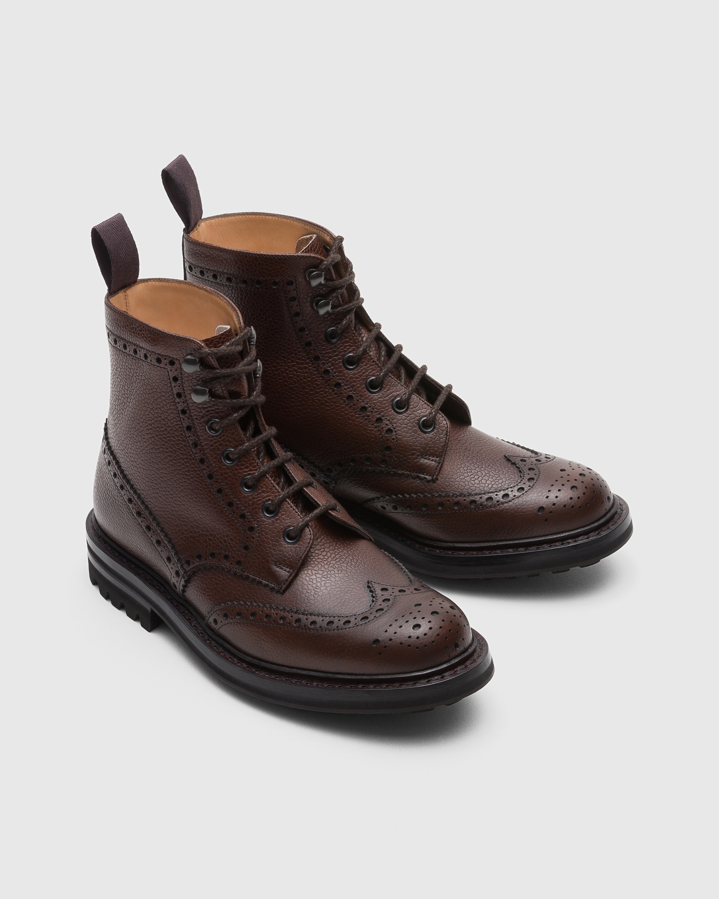 Highland Grain Lace-Up Boot Brogue - 2