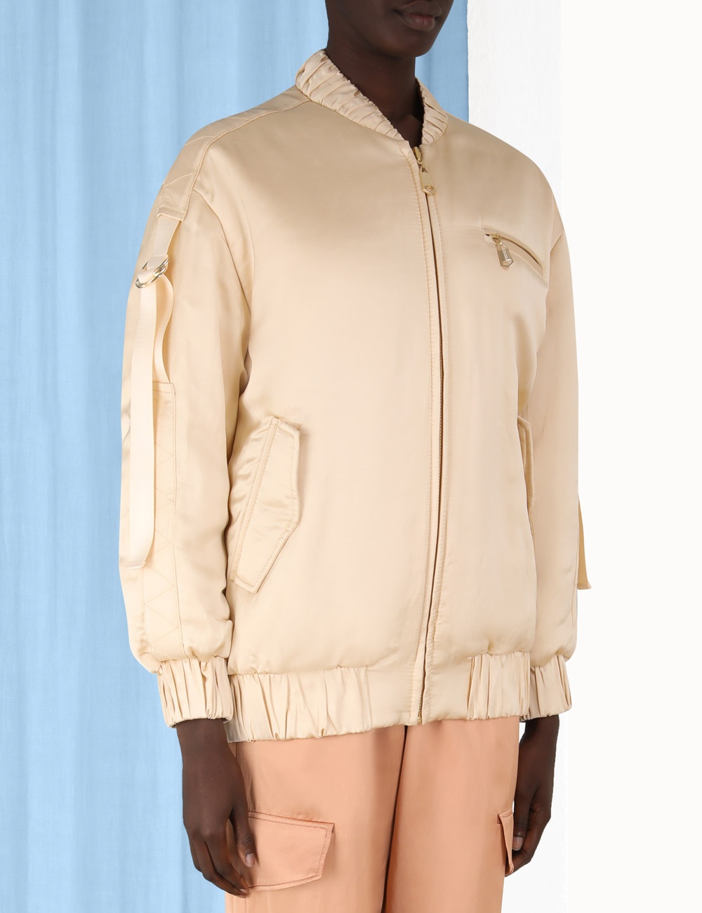 WONDERLAND PADDED BOMBER - 5