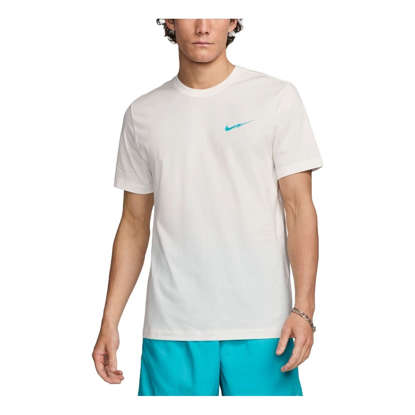 Nike Sportswear Swoosh T-Shirt Asia Sizing 'Sail' FZ5418-133 - 1