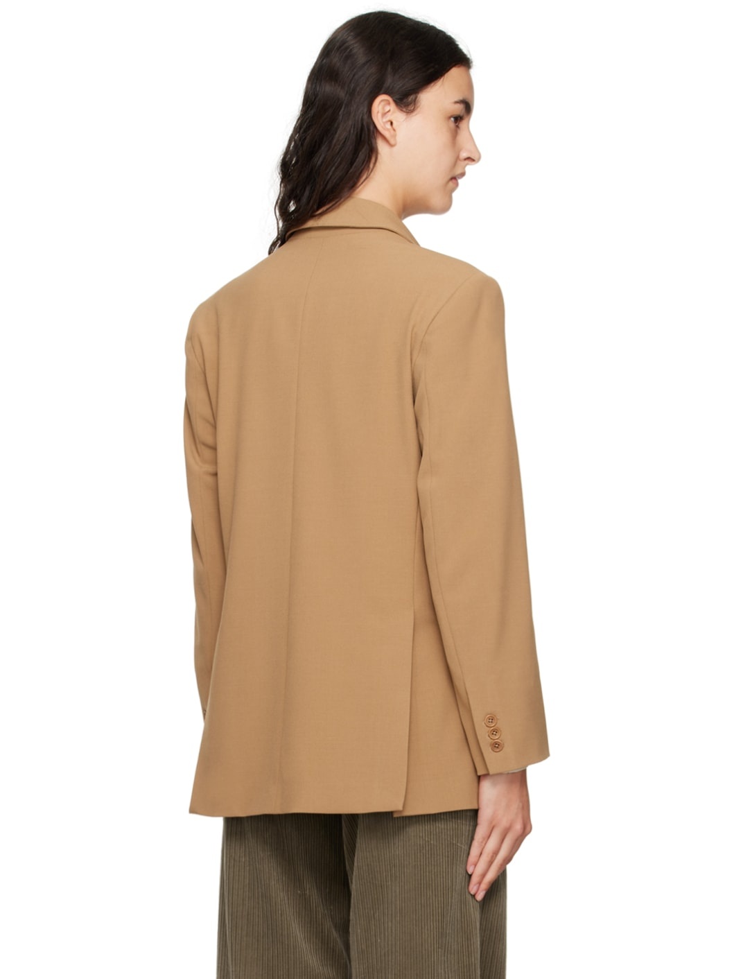 Tan Saville Blazer - 3