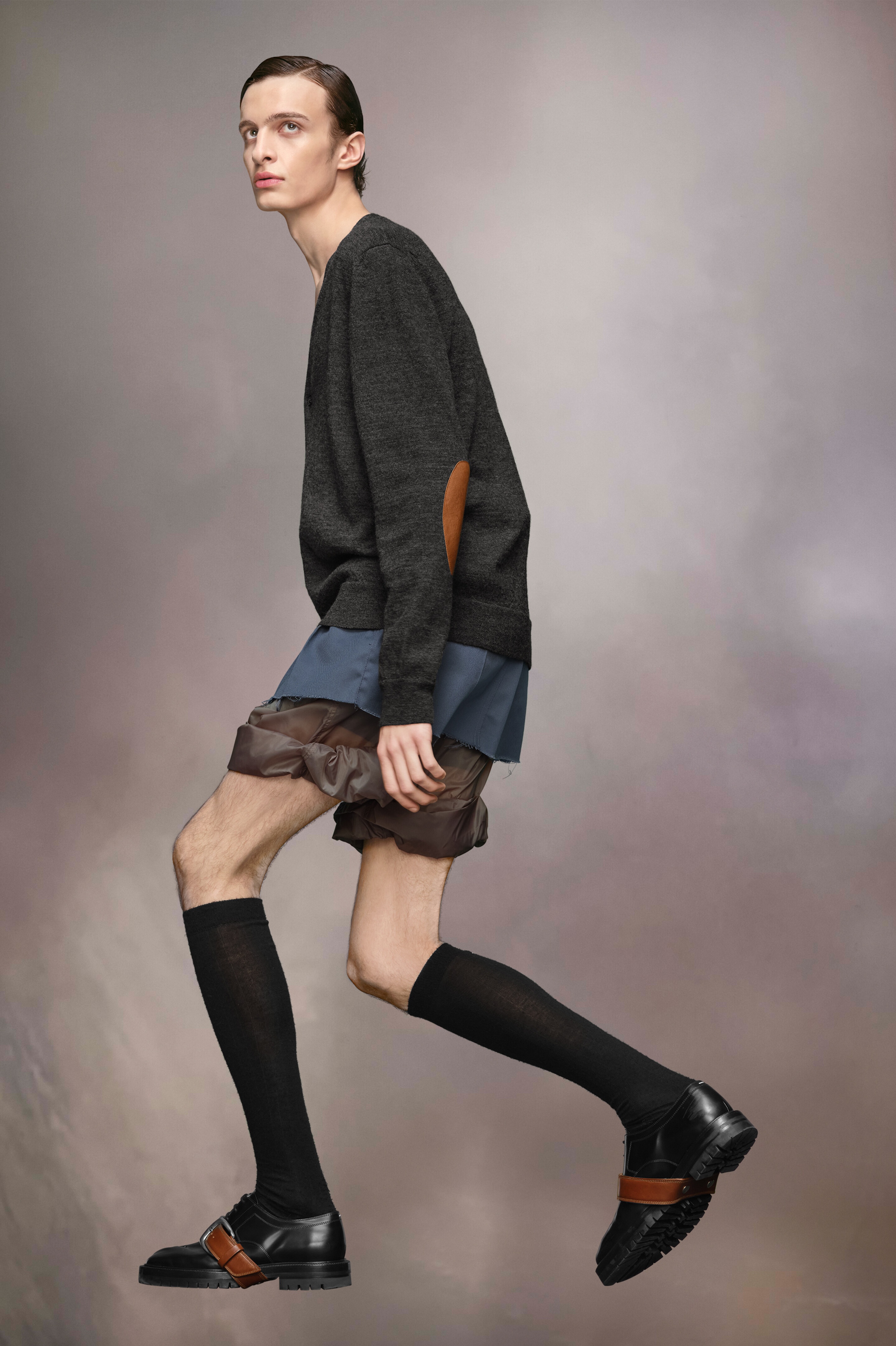 Elbow Patch Cardigan - 4