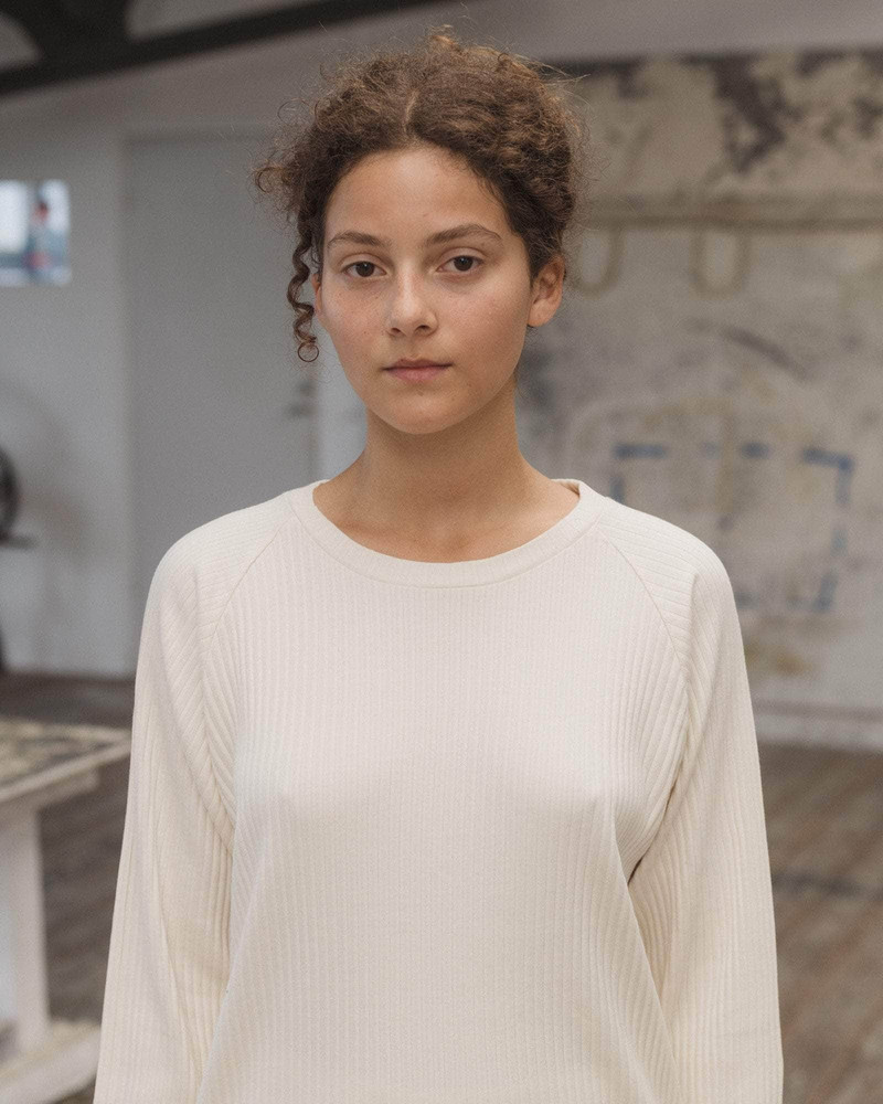 Basic Sweatshirt - Organic Cotton Rib Jersey 5