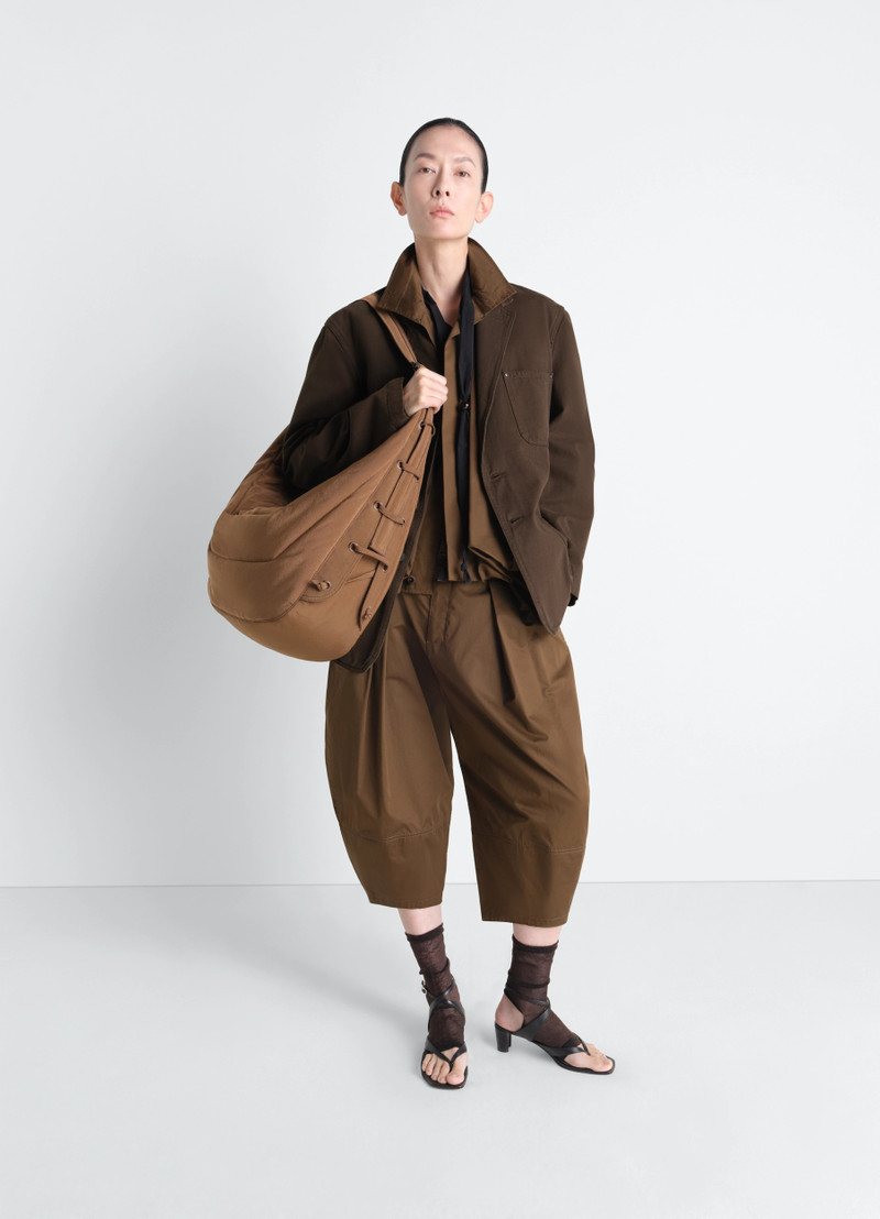 Lemaire LARGE SOFT GAME BAG IN WATER-REPELLENT NYLON CANVAS outlook