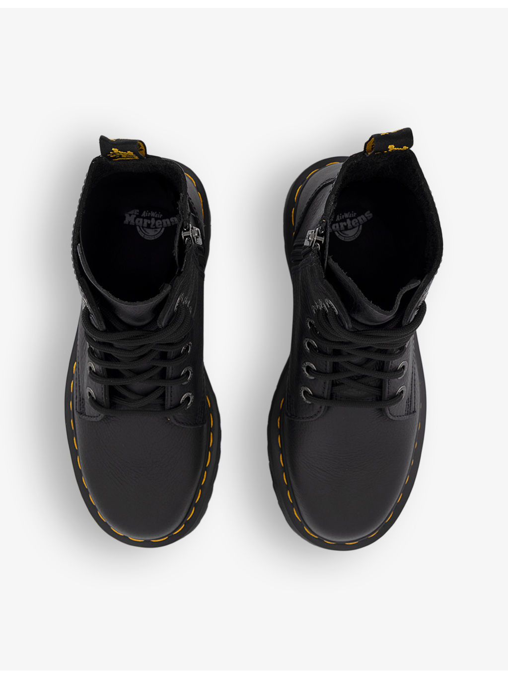 Jadon III platform-sole lace-up leather boots - 2