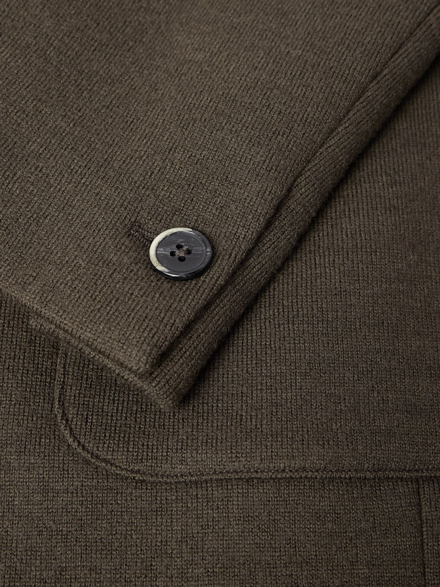 Baron Wool-Blend Coat Brown - 5