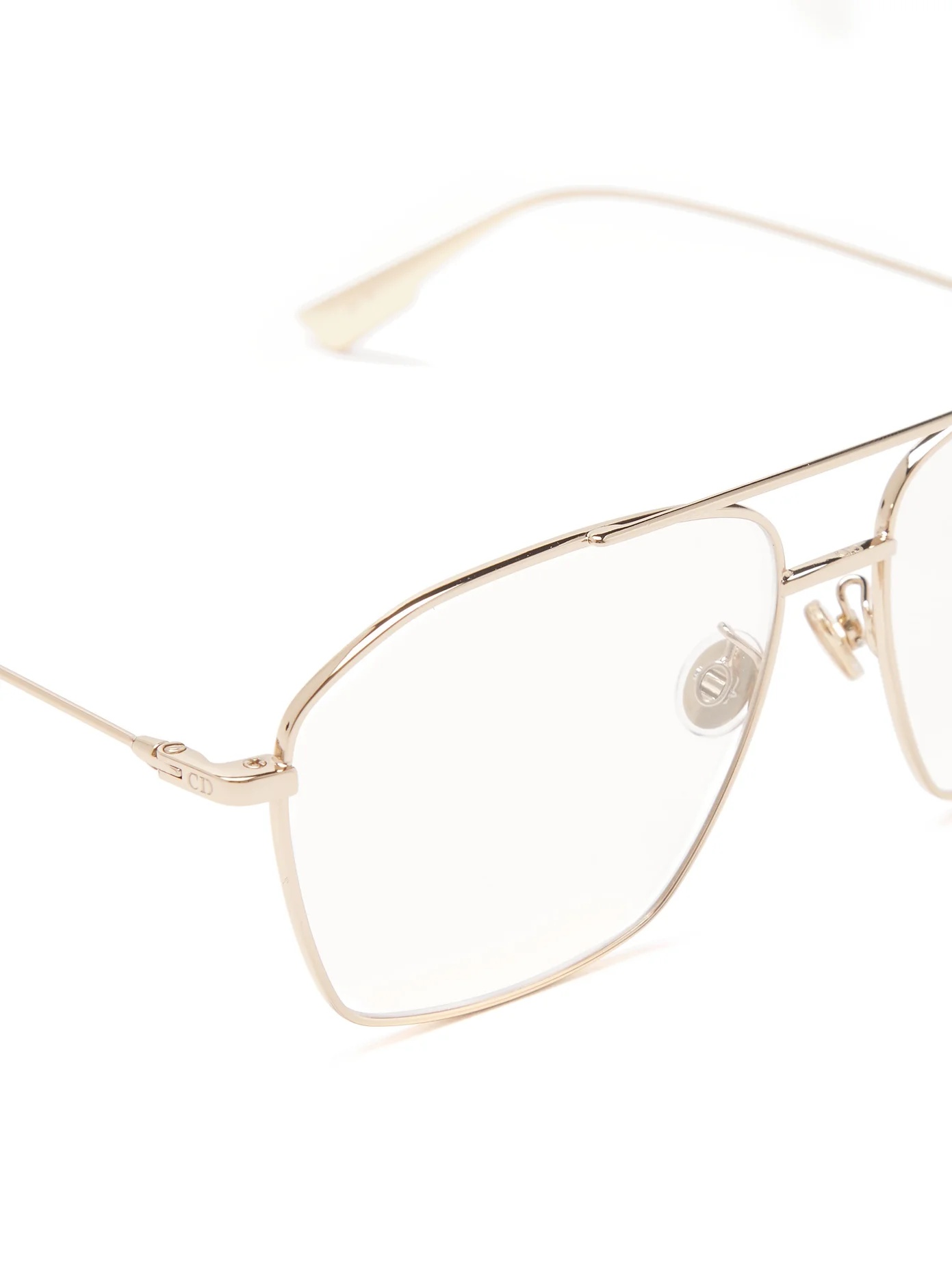 DiorStellaire aviator metal glasses - 6