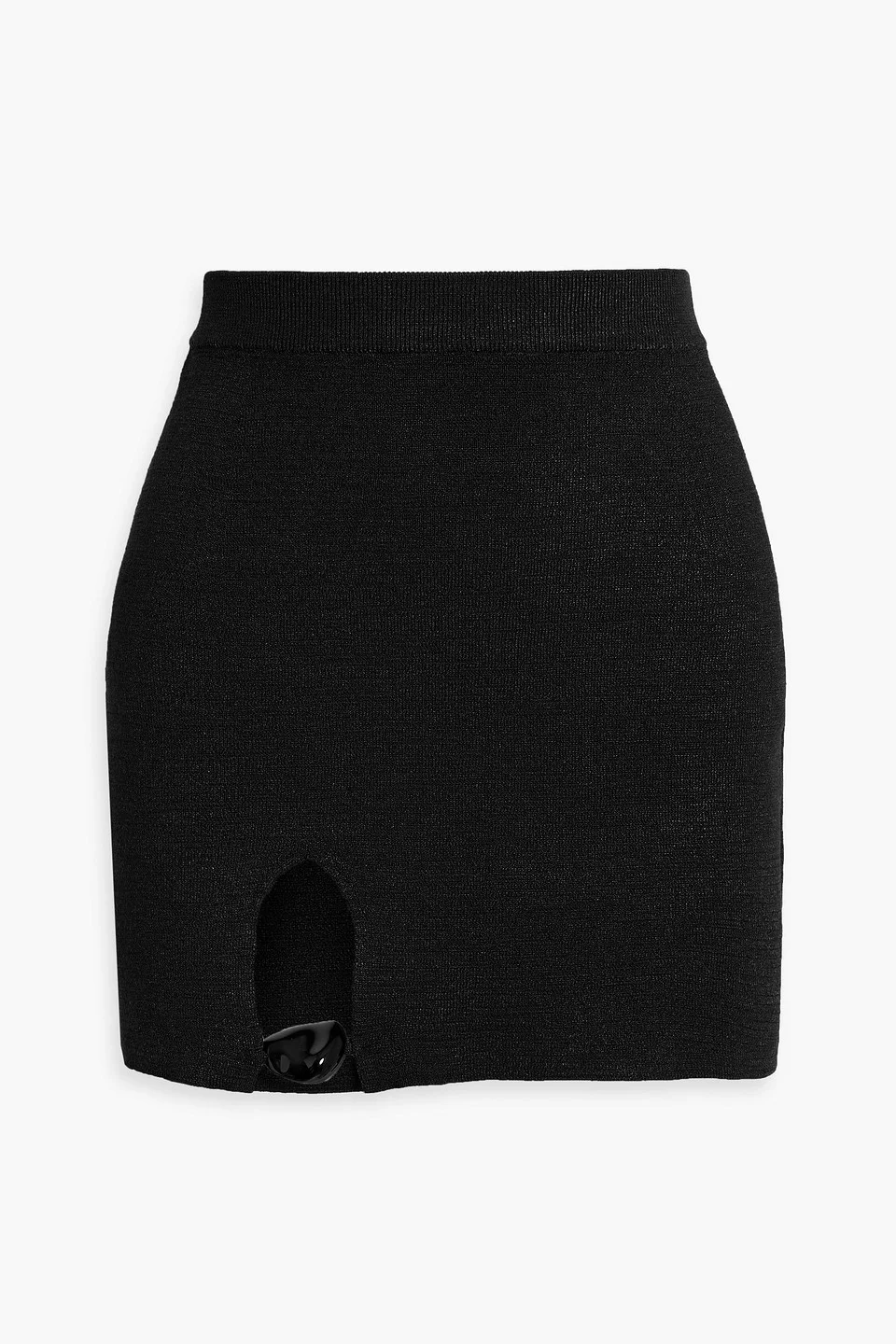 Clady cutout stretch-knit mini skirt - 1