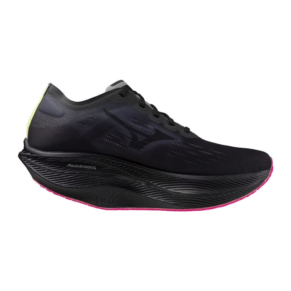Mizuno Wave Rebellion Pro 2 'Black Silver Pink Tetra' U1GD241752 - 2