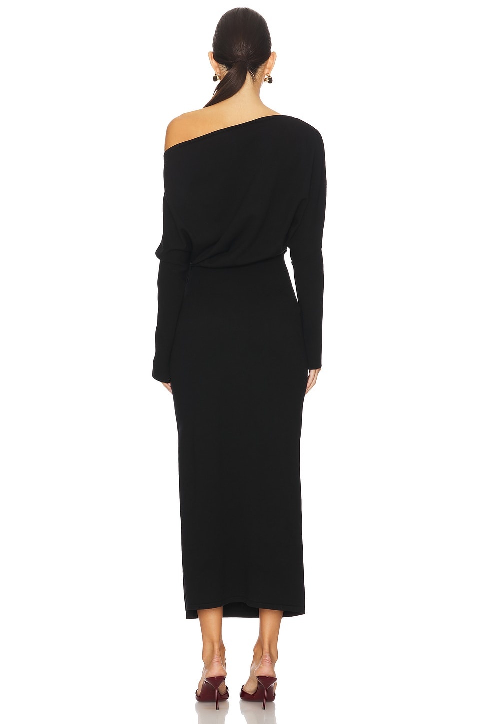 Janese Off Shoulder Midi Dress - 3