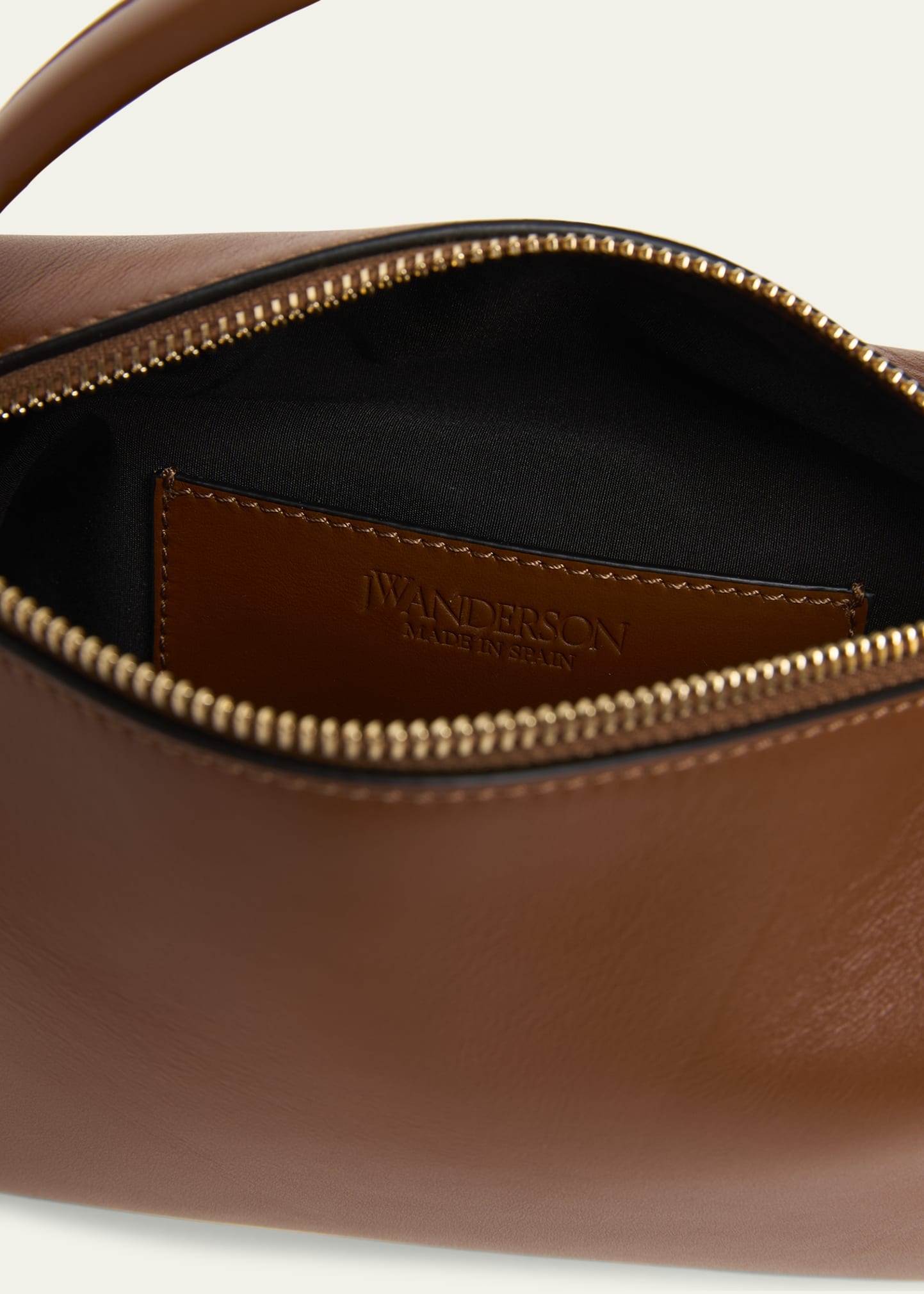 Chain Leather Crossbody Bag - 4