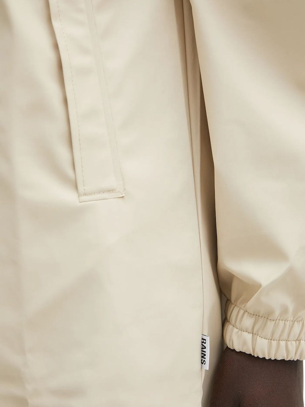 hooded zip-front trench coat - 4