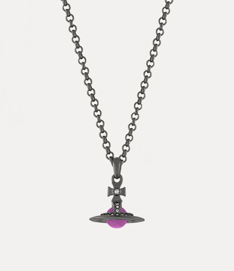 MAN. NEW PETITE ORB PENDANT NECKLACE 1