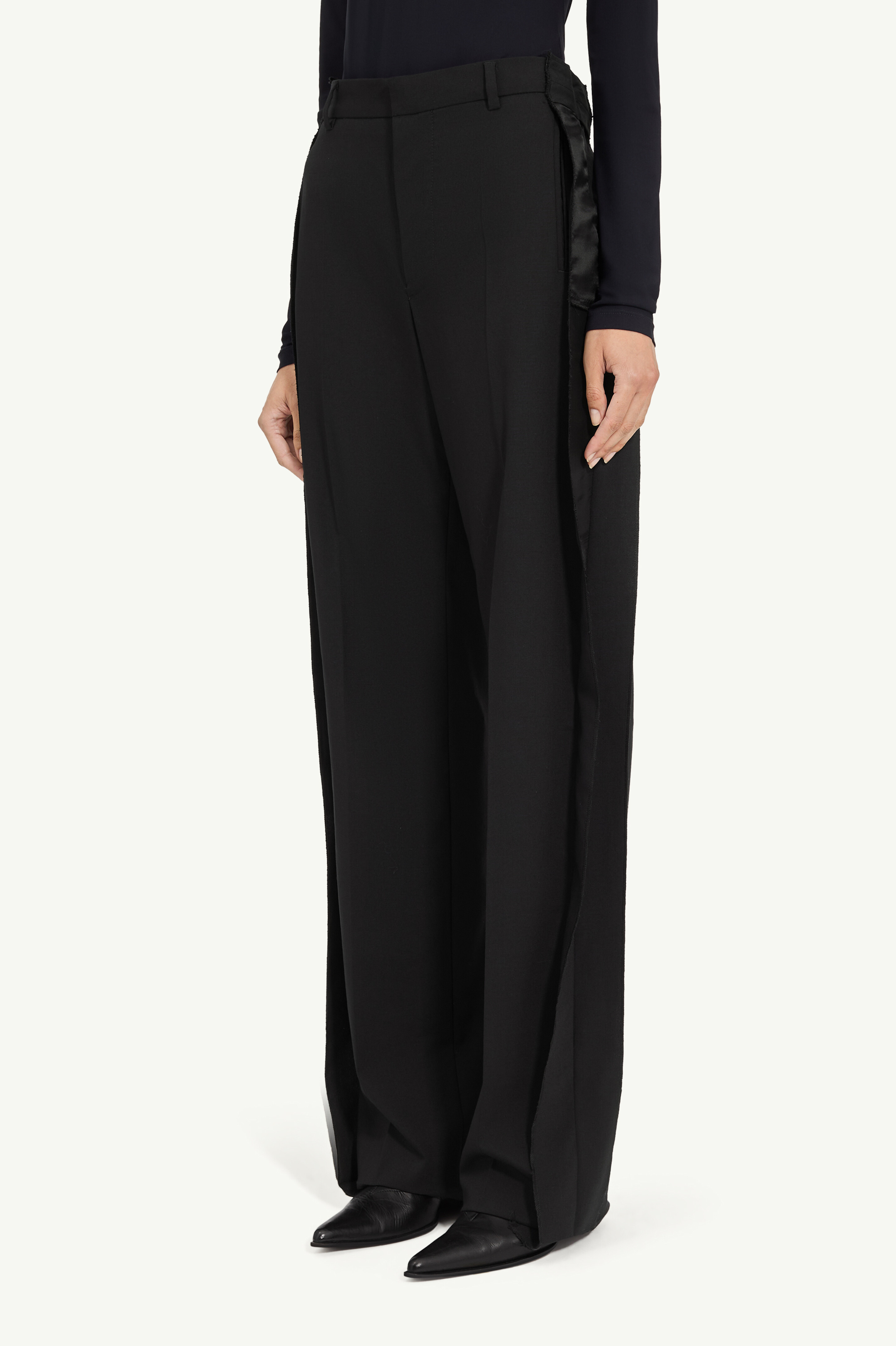 Tailored wool trousers - 5