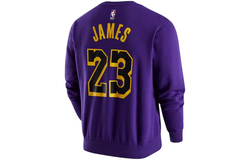 Jordan Air Jordan x NBA LA Lakers Statement Edition Sweatshirt 'Purple' DR2409-508 outlook