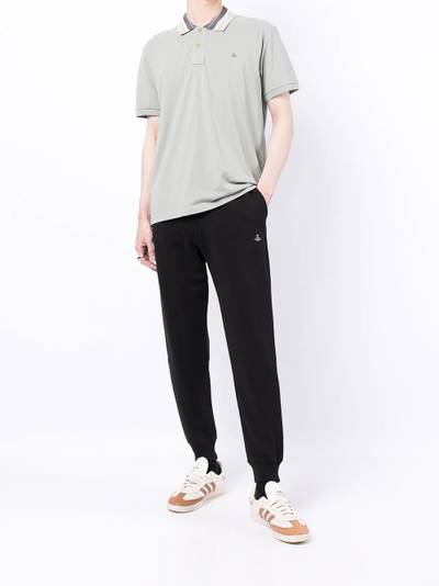 Vivienne Westwood Orb embroidered track pants outlook