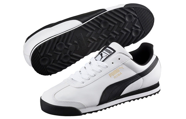 PUMA Roma Basic 'White Black' 353572-04 - 5