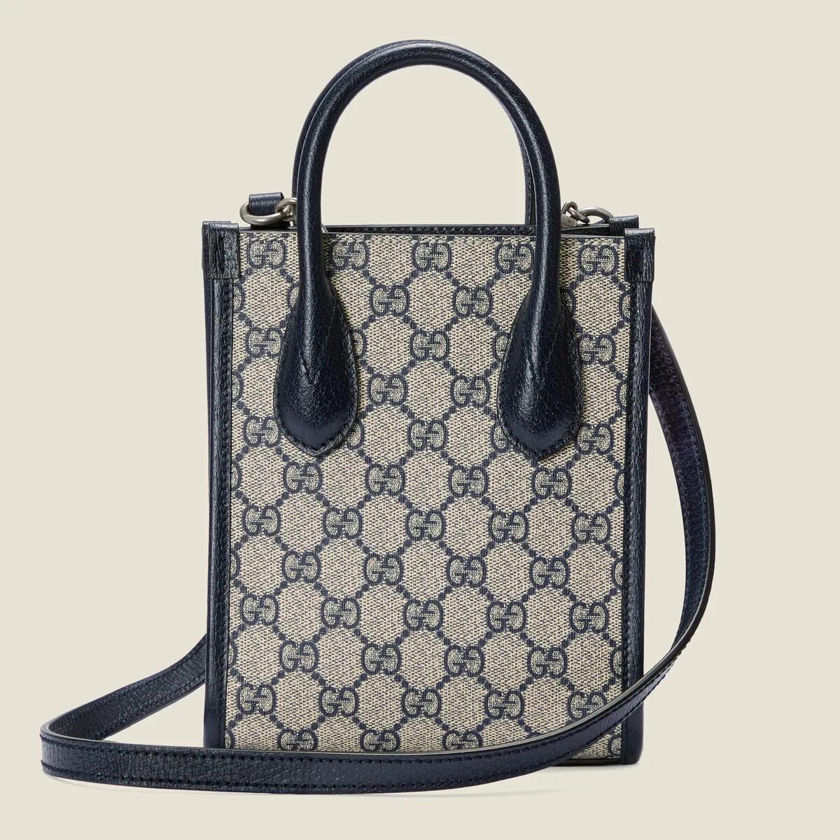 Mini tote bag with Interlocking G - 7