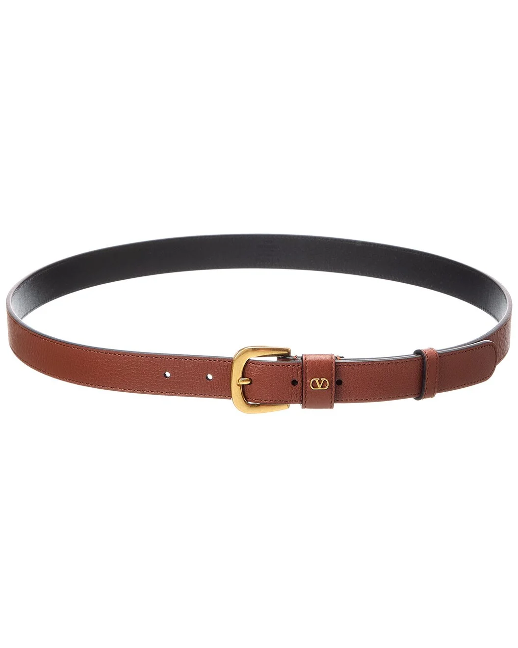 Valentino VLogo Signature Leather Belt - 1