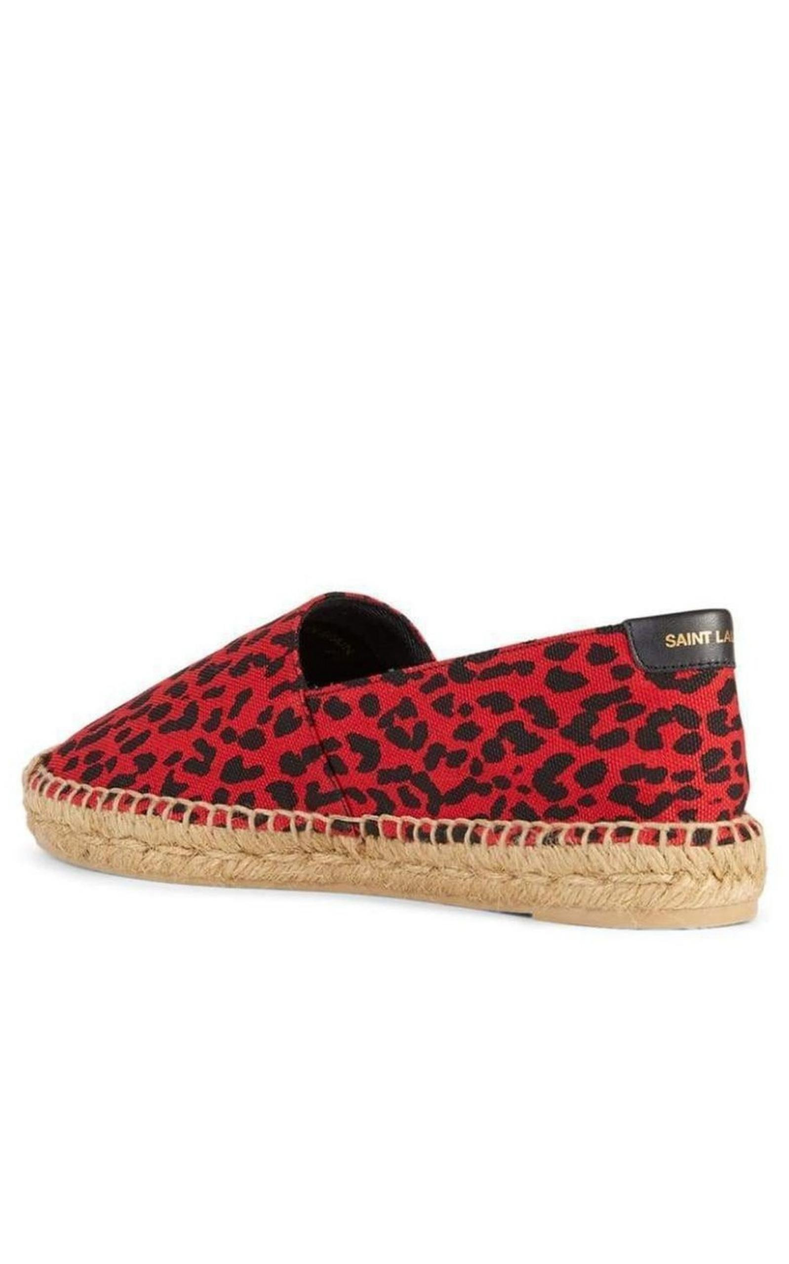 Signature Leopard-Print Flat Espadrilles - 3