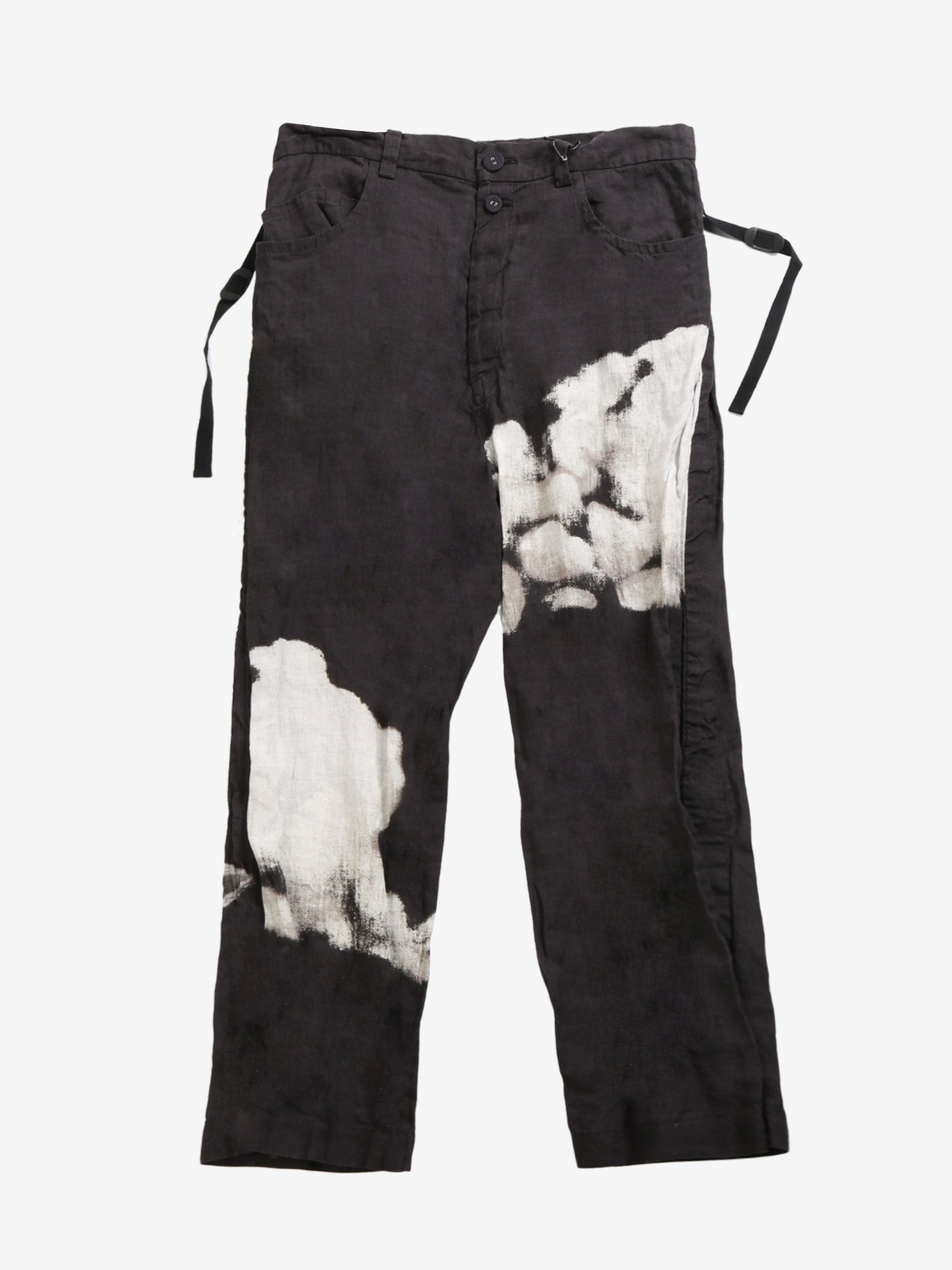 UNDERCOVER - Men Printed Linen Trouser - 4