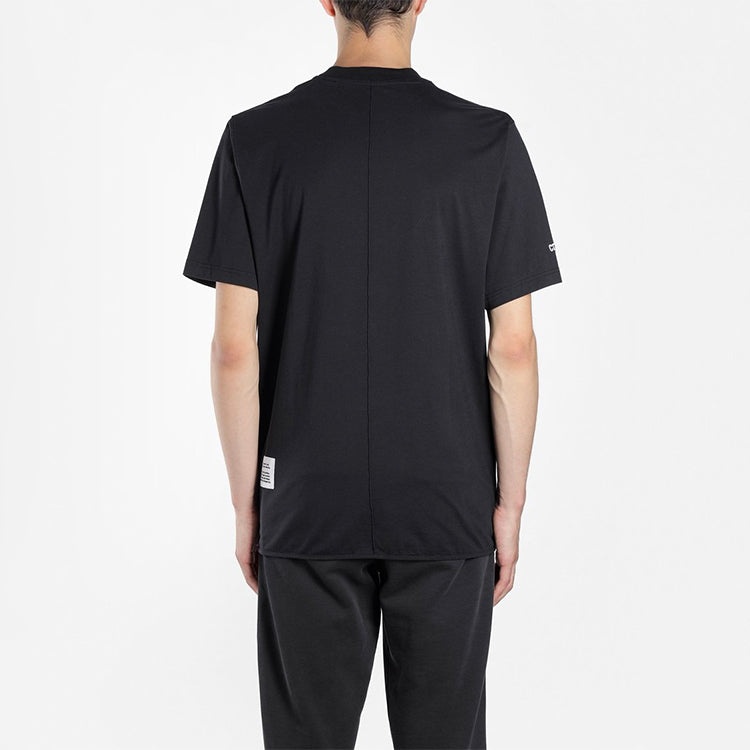 HERON PRESTON SS20 Painting Logo Printing Short Sleeve Unisex Black HMAA013S209140211088 - 5