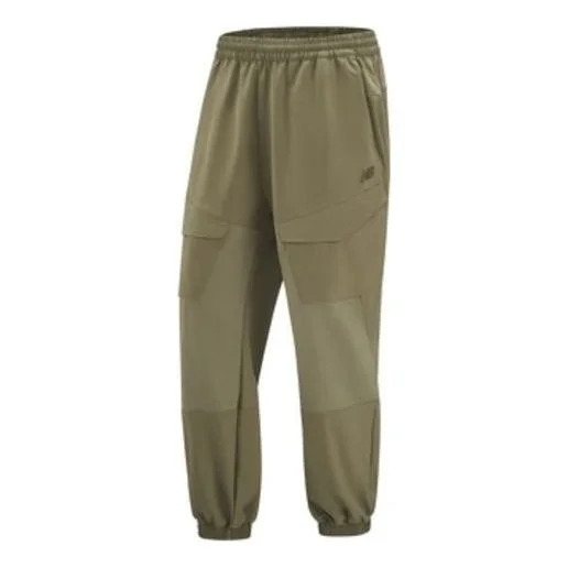New Balance Polar Fleece Pants 'Olive Green' 5TD38681-DB - 1